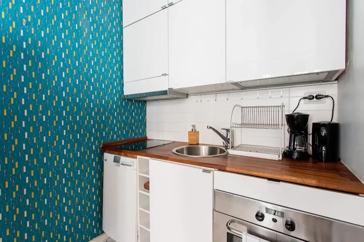Apartment Renovated Design District Studio Helsinki